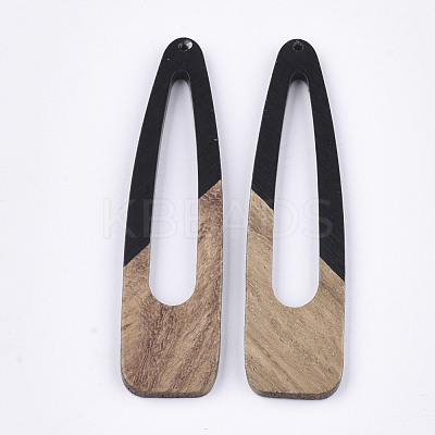 Resin & Wood Big Pendants X-RESI-S358-99A-1