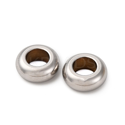 304 Stainless Steel European Beads STAS-P397-01A-P-1
