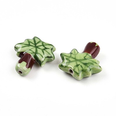 Handmade Porcelain Beads X1-PORC-N009-02-1