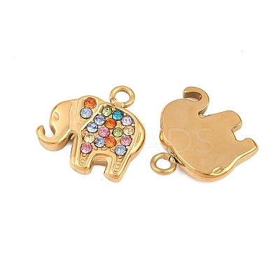 304 Stainless Steel Charms STAS-H241-02G-1