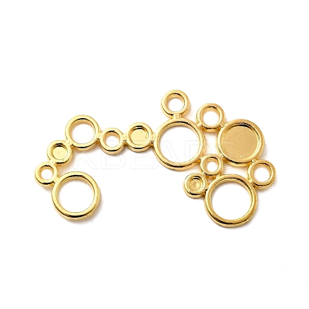 Alloy Cabochon Connector Settings EA10977Y-NFG-1