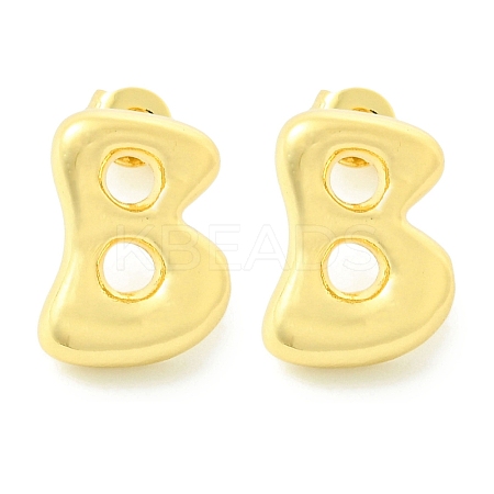 Rack Plating Brass Earrings EJEW-S222-01G-B-1