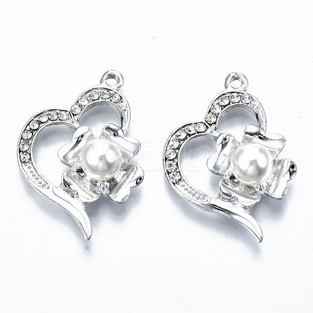 UV Plated Alloy Pendants PALLOY-S181-012-RS-1