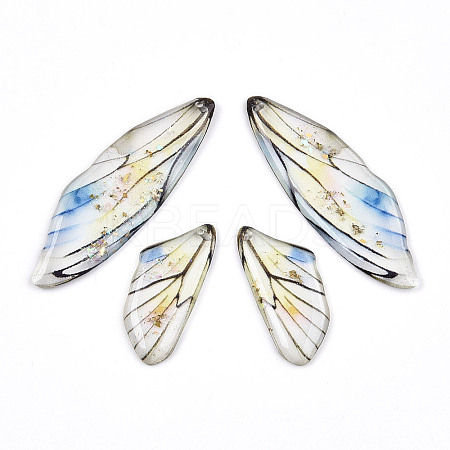 Epoxy Resin Pendants RESI-T057-27B-1