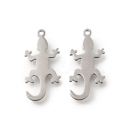 Lizard 304 Stainless Steel Pendants STAS-M119-04P-1