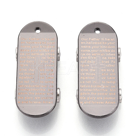 Alloy Pendants PALLOY-M206-14B-1