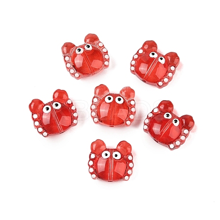 Transparent Glass Beads GLAA-B024-01H-1