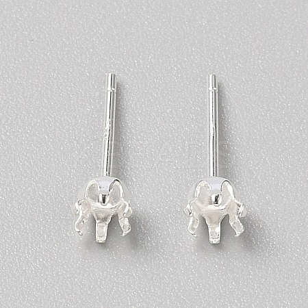 925 Sterling Silver Earrings Findings LS-FIND-WH0152-680B-1
