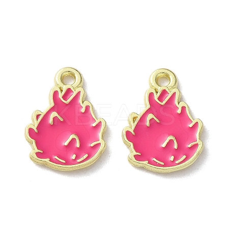 Fruit Alloy Enamel Charms X1-PALLOY-S058-01LG-06-1