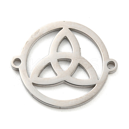 Tarnish Resistant 304 Stainless Steel Connector Charms STAS-P330-05P-1