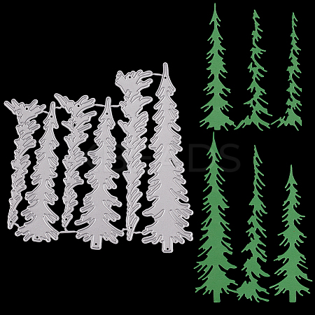 Christmas Carbon Steel Cutting Dies Stencils DIY-WH0387-79MP-1