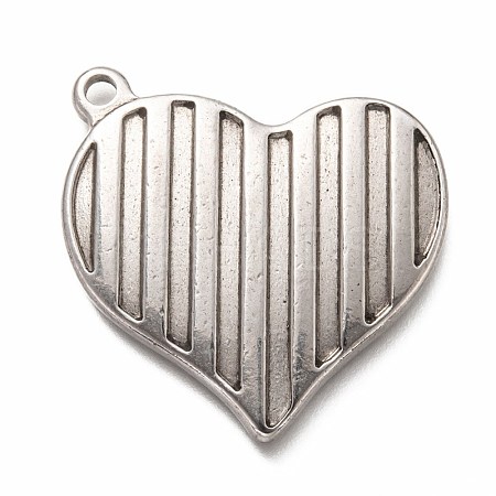 Non-Tarnish 304 Stainless Steel Pendants STAS-H126-04AS-1