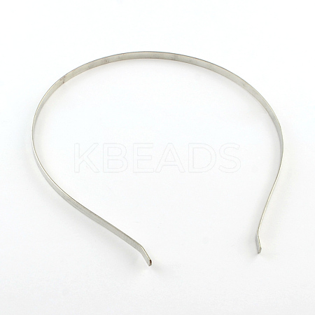 Hair Accessories Iron Hair Band Findings OHAR-Q042-008C-04-1