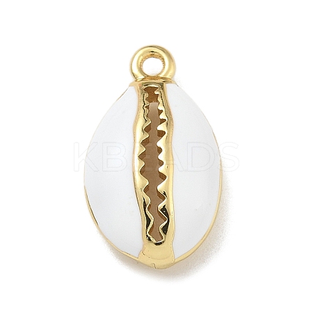 Rack Plating Brass Enamel Pendants KK-G515-19G-01-1