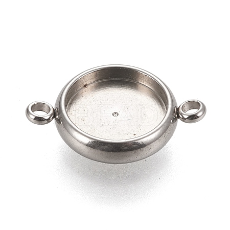 Tarnish Resistant 304 Stainless Steel Links Connectors Settings X-STAS-K202-02D-P-1
