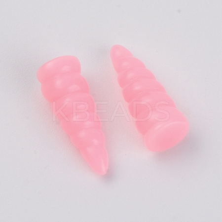 Resin Cabochons RESI-WH0014-41A-1