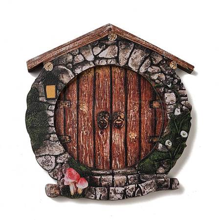 Miniature Wooden Garden Door MIMO-PW0001-172N-1