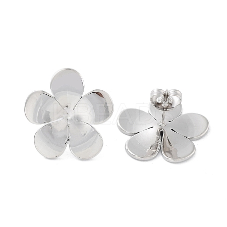 Non-Tarnish 304 Stainless Steel Stud Earrings EJEW-P258-16P-1