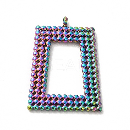 Ion Plating(IP) 304 Stainless Steel Pendants STAS-M312-03MC-1