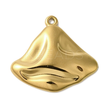 Ion Plating(IP) 304 Stainless Steel Pendants STAS-Z086-05G-1