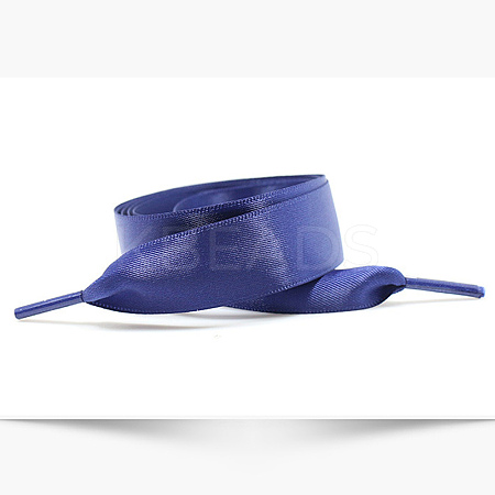 Flat Polyester Shoelaces AJEW-H155-04C-1