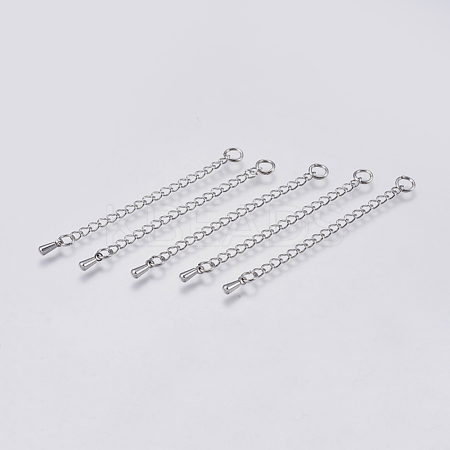 Tarnish Resistant 304 Stainless Steel Chain Extender STAS-I097-030P-1