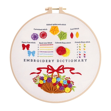 DIY Embroidery Kit DIY-P077-161-1