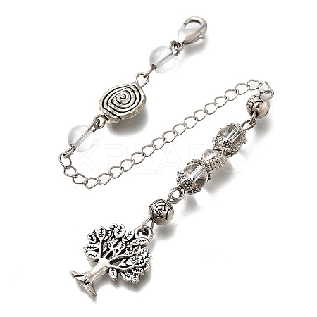 Alloy Tree Dowsing Pendulums G-M447-01ASP-04-1