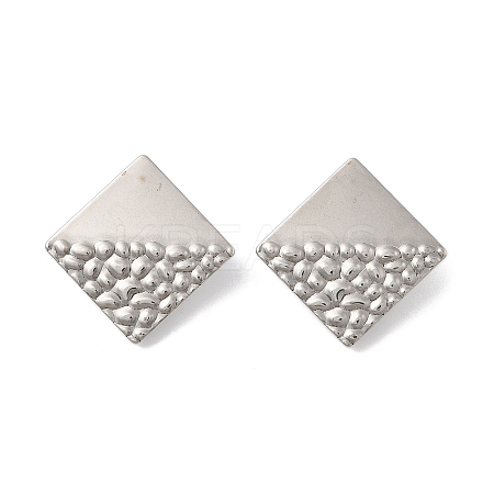 304 Stainless Steel Stud Earrings Findings EJEW-R151-01P-04-1