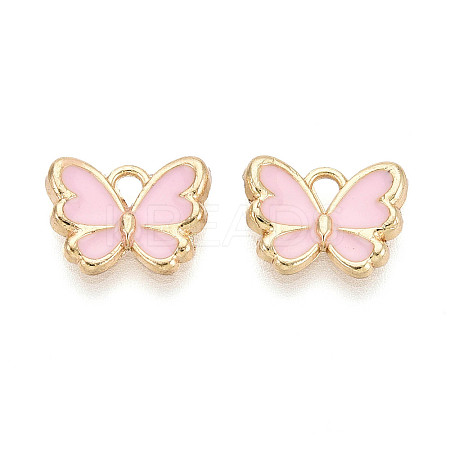 Eco-friendly Alloy Enamel Charms PALLOY-M212-11G-01-1