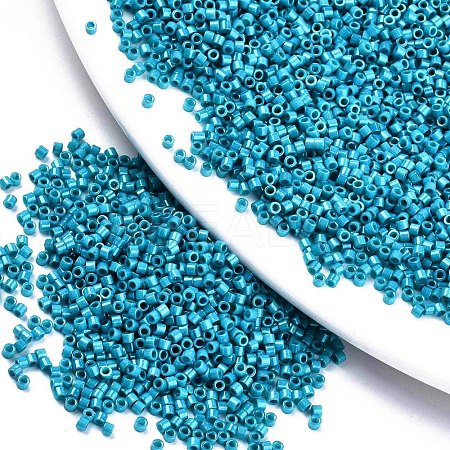 11/0 Grade A Baking Paint Glass Seed Beads SEED-S030-1041-1