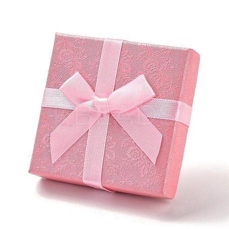 Cardboard Couple Ring Packaging Boxes LS-CON-Z006-02C-1