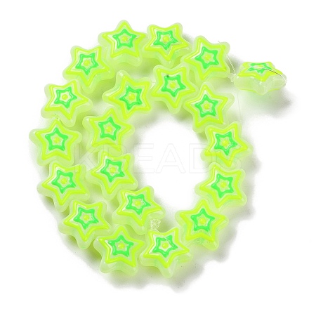 Glass Imitation Jade Beads Strands GLAA-L047-05D-1
