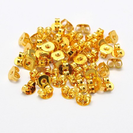 Brass Ear Nuts LS-KK-M163-02G-NR-1