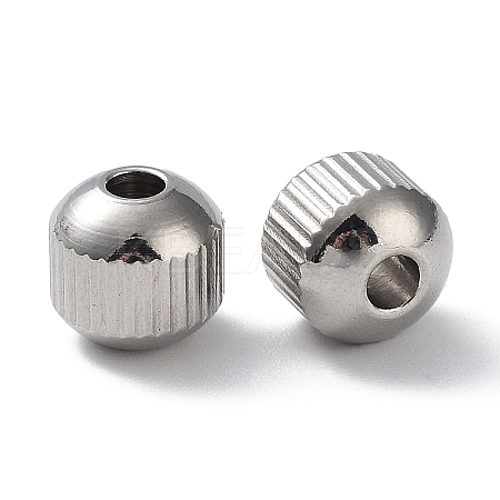 Non-Tarnish 303 Stainless Steel Beads STAS-Q302-22B-P-1