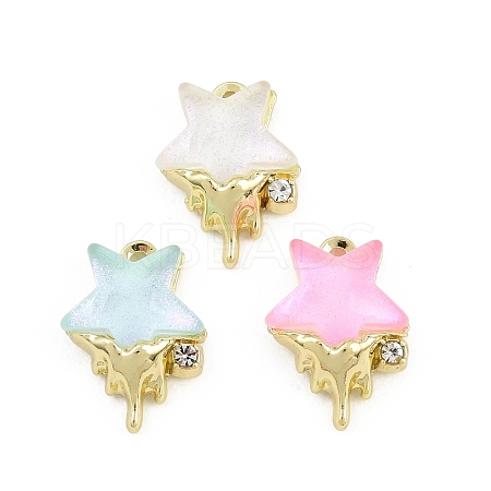 Y2K Style Alloy & Resin Pendants RE-CBA1FD3-10G-1