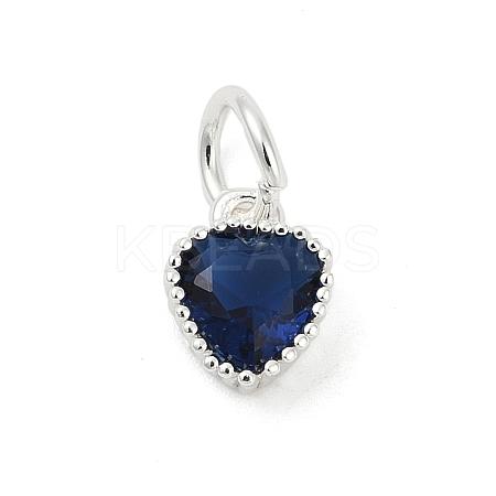 Brass Micro Pave Cubic Zirconia Pendants LS-KK-H204-01S-01-1