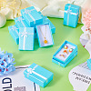 Rectangle Paper Jewelry Storage Gift Boxes with Bowknot LS-CON-TAC0014-09B-7