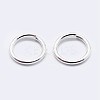 925 Sterling Silver Open Jump Rings STER-F036-02S-0.7x7mm-2
