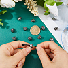 12Pcs 2 Styles 304 Stainless Steel Beads STAS-HS0001-77-3
