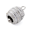 304 Stainless Steel Crystal Rhinestone Pendants LS-STAS-H235-12P-2
