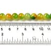 Natural Dyed White Jade Beads Strands G-M402-C03-22-4