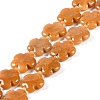 Natural Topaz Jade Beads Strands G-NH0028-01B-1