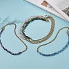 Mixed Natural Gemstone Beaded Necklaces NJEW-JN04156-2