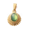 Natural Mixed Stone Pendants STAS-C120-15G-2