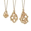 3Pcs 3 Styles 304 Stainless Steel Cable Chain Necklace Makings NJEW-JN04932-01-1