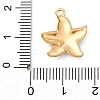 304 Stainless Steel Pendants STAS-Z168-01G-15-3