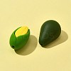 5Pcs 5 Styles Food Grade Eco-Friendly Silicone Focal Beads SIL-FS0001-03-3