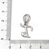 Brass European Dangle Charms LS-KK-Z097-01T-GP-3