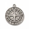 Non-Tarnish 304 Stainless Steel Pendants STAS-P322-16P-1